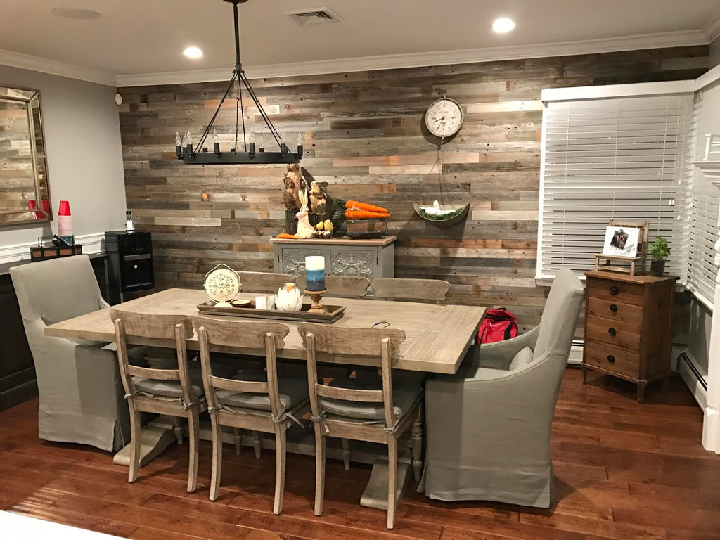 Reclaimed Barn Wood 3" Wide Planks