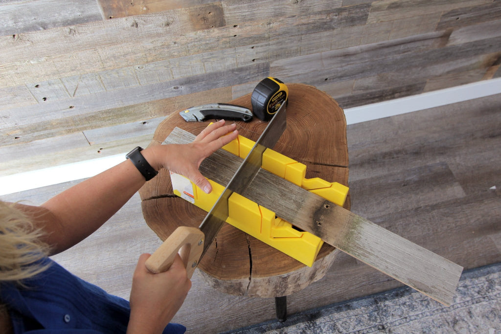 diy wood wall, wall planks, barnwood