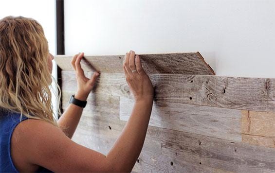 Rustic Weathered Reclaimed Wood Planks for DIY Crafts, Projects and Decor 