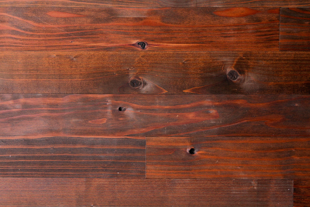 Northwest Redwood Finish 3" Wide Planks